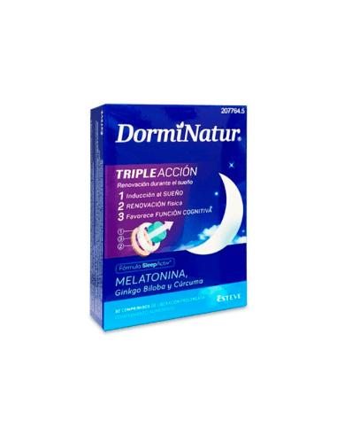 DORMINATUR TRIPLE ACCION 30 COMPRIMIDOS