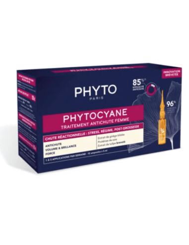 PHYTOCYANE TRATAMIENTO CAIDA REACCIONAL MUJER 12X5ML