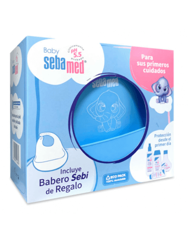 SEBAMED CANASTILLA PRIMEROS CUIDADOS BABERO