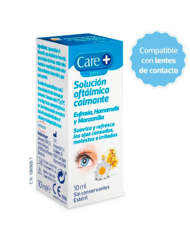 CARE+ SOLUCIÓN OFTÁLMICA CALMANTE OJO IRRITADO 10ML