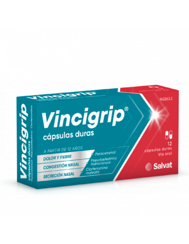 VINCIGRIP 12 CÁPSULAS