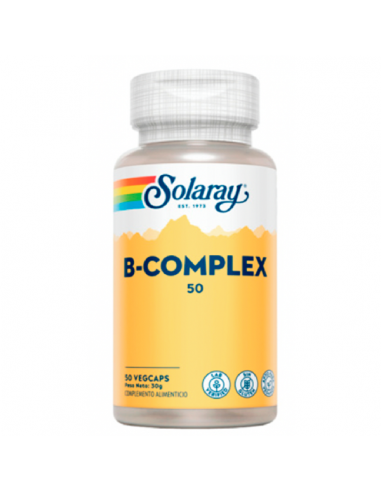 SOLARAY B COMPLEX 50 CAP | Ibáñez Farmacia