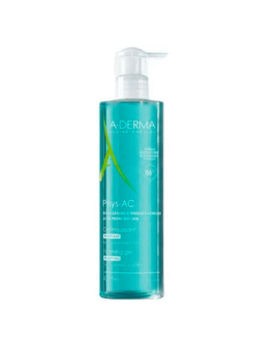 A-DERMA PHYS-AC GEL LIMPIADOR PURIFICANTE 400 ML