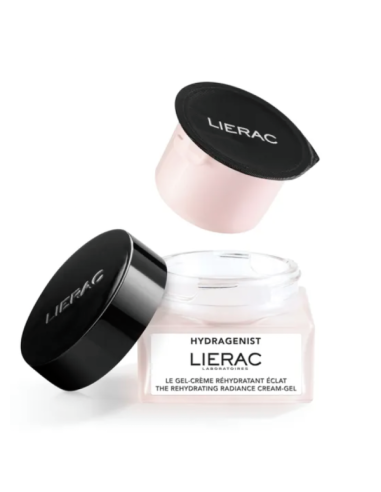 LIERAC HYDRAGENIST GEL CREMA REHIDRATANTE LUMINOSIDAD RECARGA 50 ML