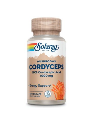 SOLARAY CORDYCEPS 60 CAPSULAS