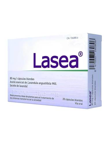 LASEA 80 MG 28 CAPSULAS BLANDAS