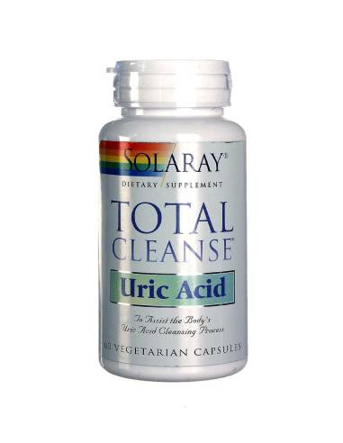 SOLARAY TOTAL CLEANSE URIC ACID 60 CAPS