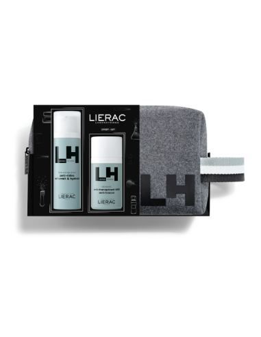 LIERAC HOMME FLUIDO ANTIAGING 50 ML+GEL DE DUCHA 200 ML NECESER