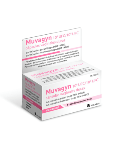 MUVAGYN PROBIOTICO VAGINAL 8 CAPSULAS