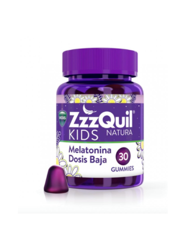 ZZZQUIL NATURA KIDS 30 GUMMIES SABOR FRUTOS DEL BOSQUE