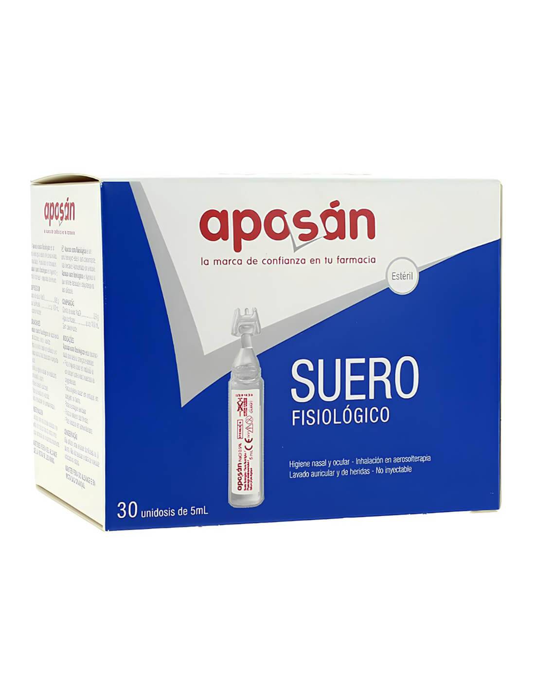 APOSAN SUERO FISIOL MONOD 30 U | Ibáñez Farmacia