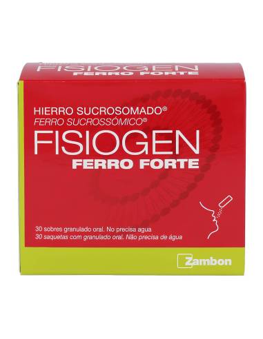 FISIOGEN FERRO FORTE 30 SOBRES