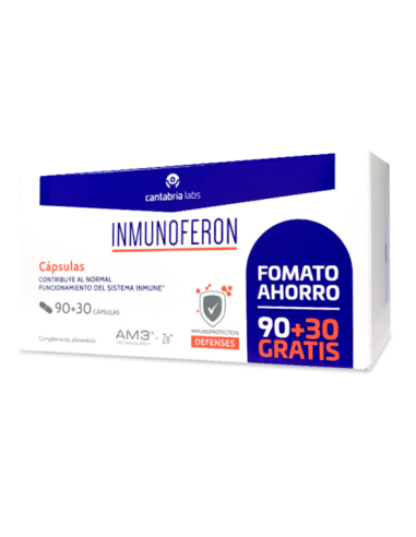 INMUNOFERON 90+30 CAPSULAS