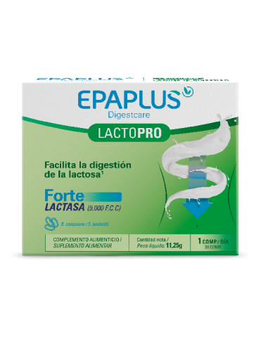 EPAPLUS DIGESTCARE LACTOPRO 30 COMPRIMIDOS