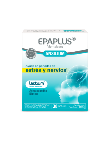 EPAPLUS MENTALCARE ANSILIUM 30 CAPSULAS