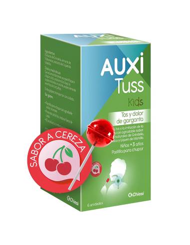 AUXITUSS 6 PIRULETAS PARA CHUPAR