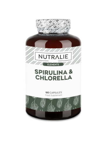 NUTRALIE ESPIRULINA & CHLORELLA 180 CAPS