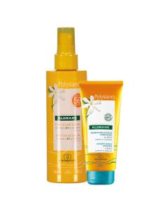 KLORANE POLYSIANES SPRAY SOLAR SUBLIME CUERPO SPF50+ 200ML+GEL DE DUCHA 75ML