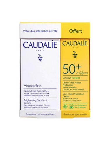 CAUDALIE VINOPERFECT SÉRUM RESPLANDOR ANTIMANCHAS 30 ML+ REGALO PROTECTOR SOLAR FACIAL 25ML