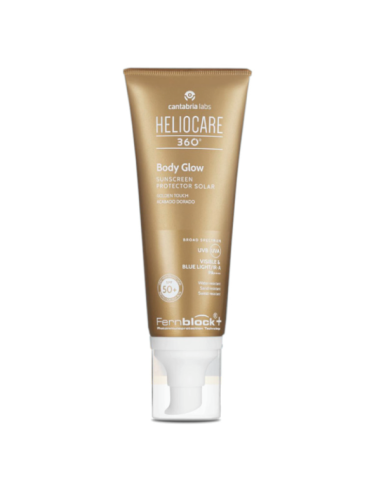 HELIOCARE 360º SPF 50+ BODY GLOW PROTECTOR SOLAR 100 ML