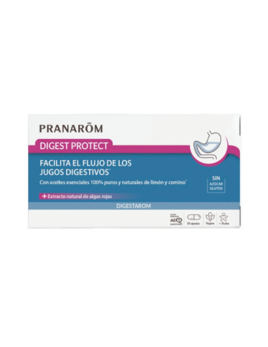 PRANAROM DIGEST PROTECT 30 CAPSULAS