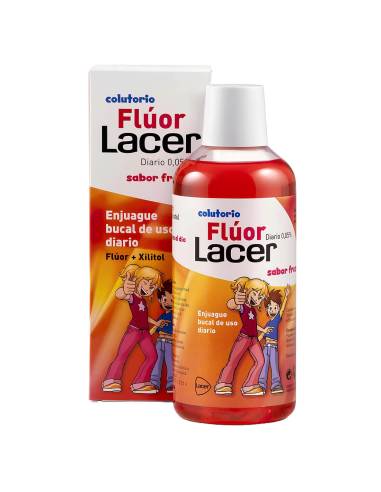 LACER FLUOR 0,05 DIARIO FRESA 500 ML