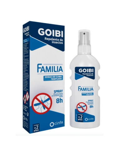 GOIBI FAMILIA FORTE REPELENTE DE INSECTOS SPRAY 100 ML