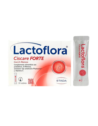 LACTOFLORA CISCARE FORTE 10 SOBRES SABOR LIMON