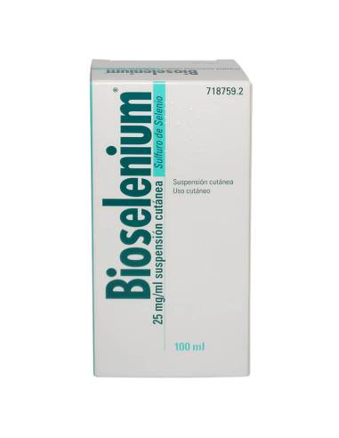 BIOSELENIUM 25 MG/ML SUSPENSION TOPICA 100 ML