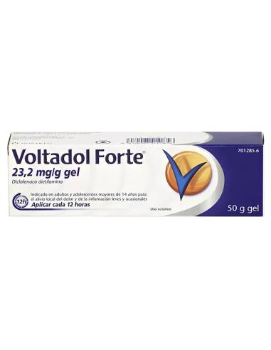 VOLTADOL FORTE 23.2 MG/G GEL TOPICO 50 G