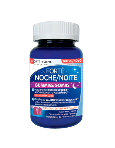 FORTE NOCHE GUMMIES 30 CARAMELOS DE GOMA