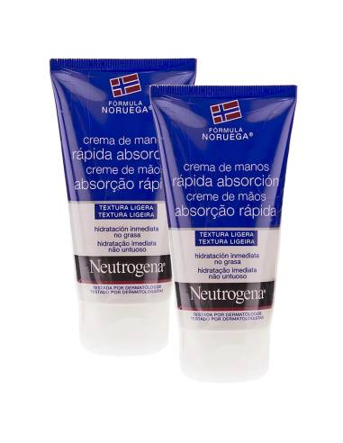 NEUTROGENA DUPLO CREMA DE MANOS RAPIDA ABSORCION