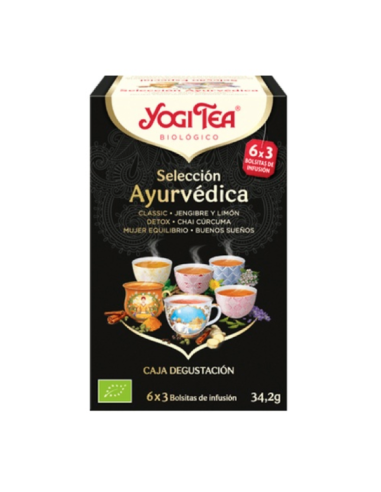 YOGI TEA SELECCION AYURVEDICA 18 BOLSITAS