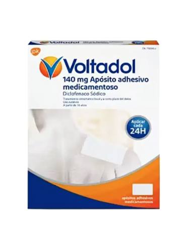 VOLTADOL 140 MG 10 APOSITOS ADHESIVOS MEDICAMENTOSOS