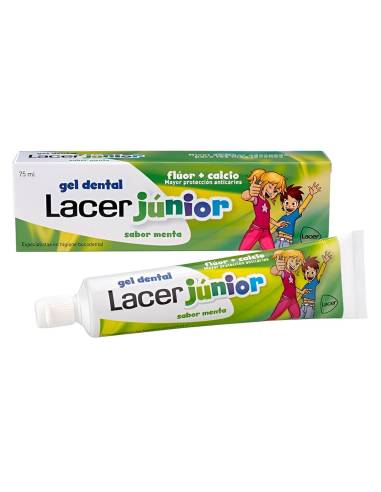 LACER JUNIOR GEL MENTA 75 ML