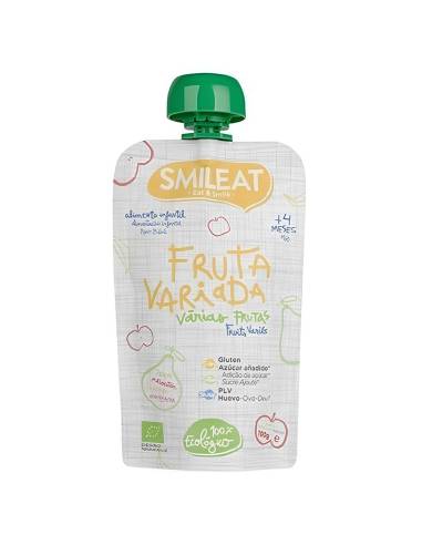 SMILEAT BABY POUCH FRUTA VARIADA 100 GR