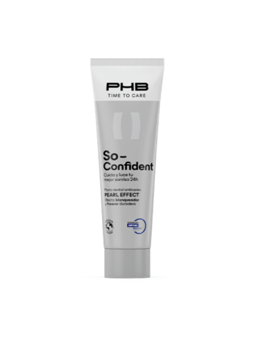 PHB TIME TO CARE SO CONFIDENT PASTA DENTAL MENTOLADO 75 ML