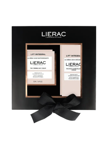 LIERAC LIFT INTEGRAL CREMA DIA REAFIRMANTE 50ML + CREMA CUELLO Y ESCOTE 50ML COFRE