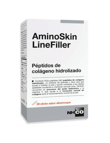 NHCO AMINOSKIN LINEFILLER 20 STICKS 12 G SABOR ALBARICOQUE