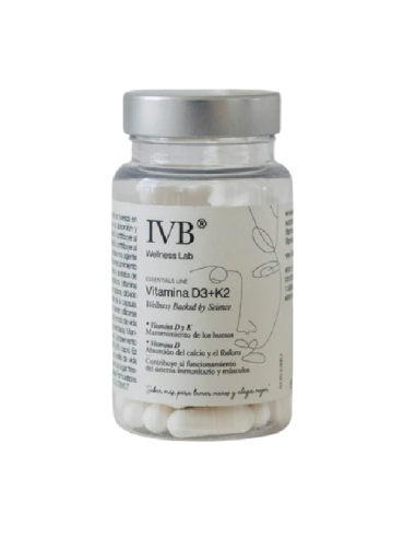 IVB VITAMINA D3+K2 60 CAPS